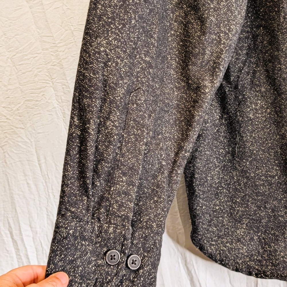 Freedom Foundry Dark Heather Fleece Shirt Jacket XL Cozy Soft Classic Shacket - Picture 8 of 8